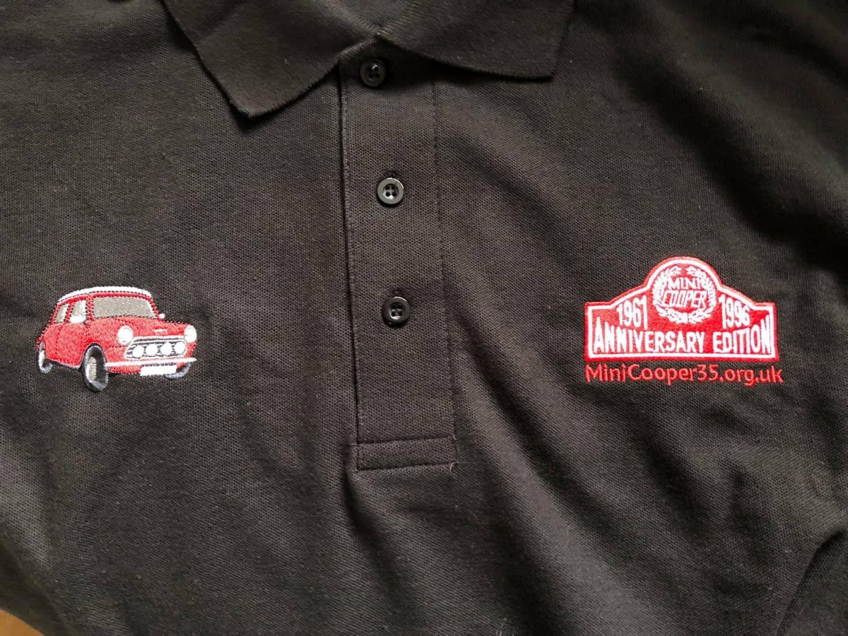 Add Embroidered Mini to any garment – Cooper 35 Club
