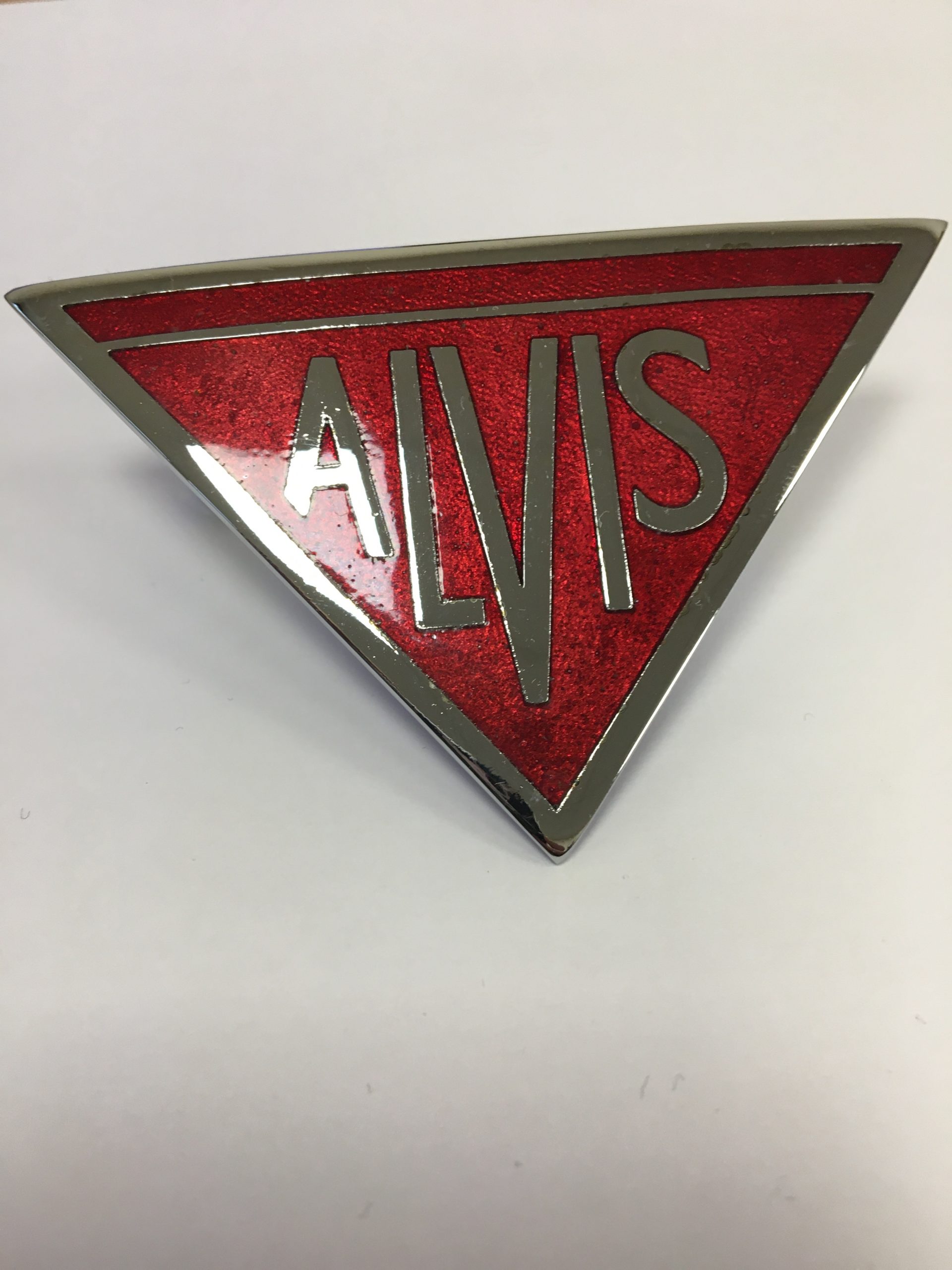 afstand gæld Halloween AOC Red Triangle 2 studs Car Badge – ALVIS