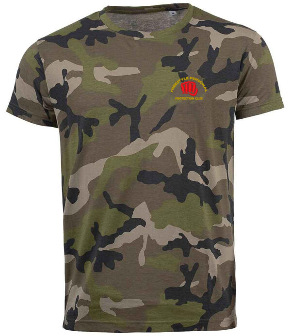 Camo T-Shirt Mens Slim Fit - FPPC