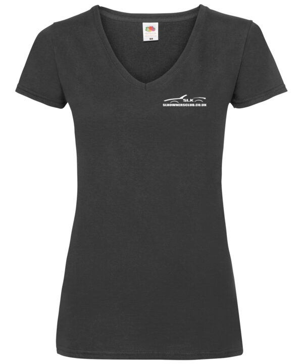 Woman’s Valueweight V-neck T - SLKOC