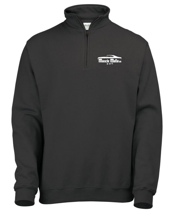 Sweatshirt 1/4 Zip 40th Logo - MUSMAF - Image 2