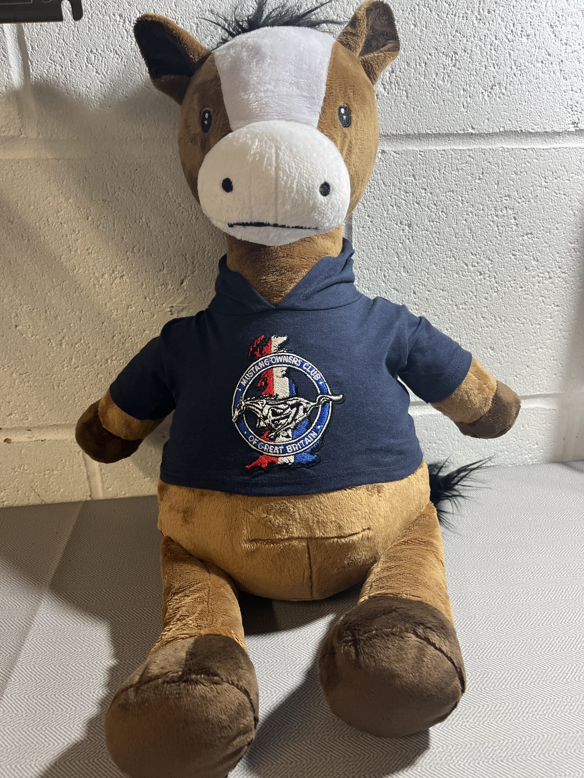 Embroidered Melvin Mustang 390 - 390mm Tall - MOCGB