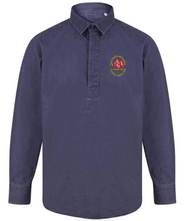 Pull Over Drill Shirt - Overshirt - Navy - NSC TEC