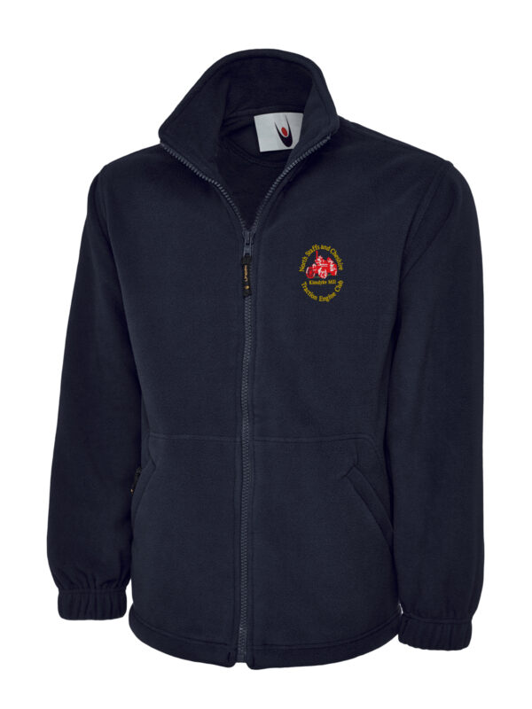 Fleece Zipped - Navy - NSC TEC