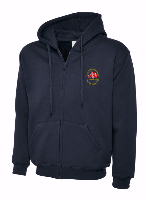 Hoody - Overhead/Zipped - Navy - NSC TEC - Image 2