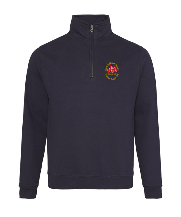 Sweatshirt 1/4 Zip - Navy - NSC TEC