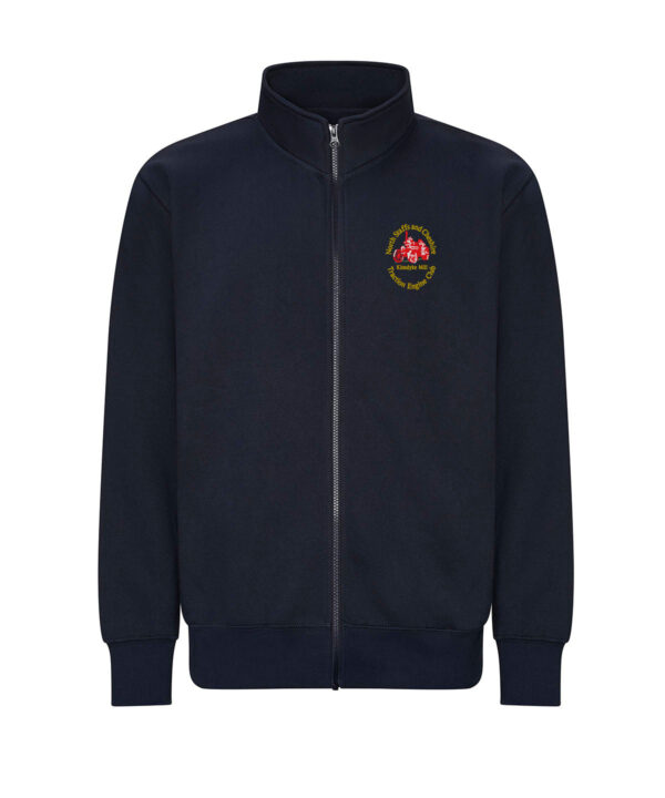 Full-Zip Sweatshirt - Navy - NSC TEC