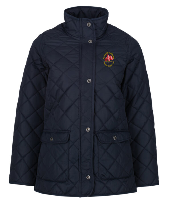 Jacket - Ladies Quilted Regatta - Navy - NSC TEC