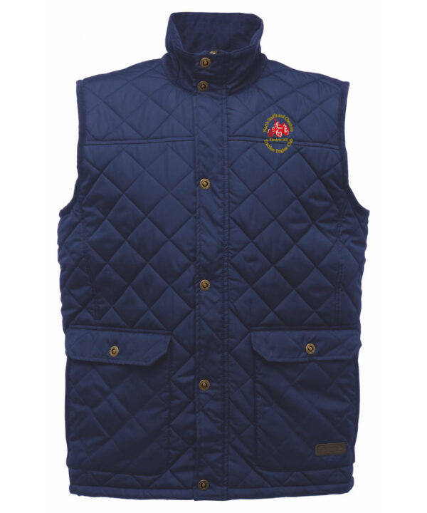 Gilet - Regatta Diamond Quilted Mens Bodywarmer - Navy - NSC TEC