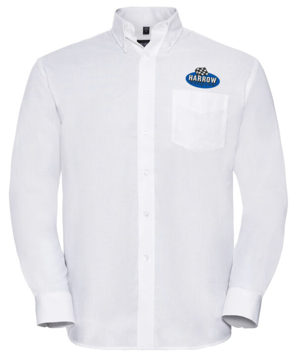 Oxford Shirt Long or Short Sleeved Mens - HARROW