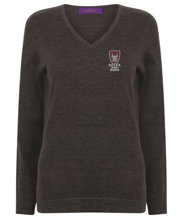 Women's 12 Gauge V- Neck Jumper - ROVERSR
