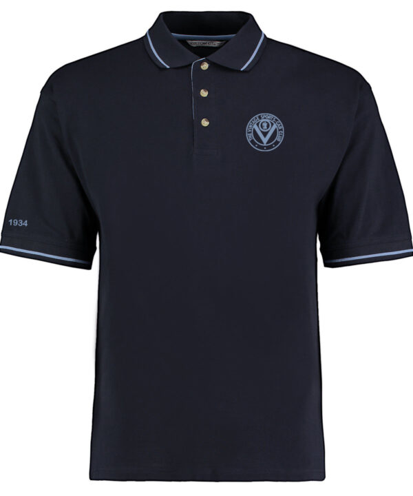 5 Colour Options Tipped Two-Toned Polo - VSCC