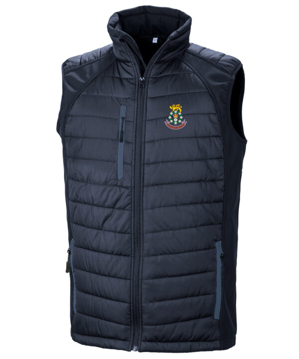 Soft Shell Padded Body Warmer/Gilet Navy/Navy - TDA