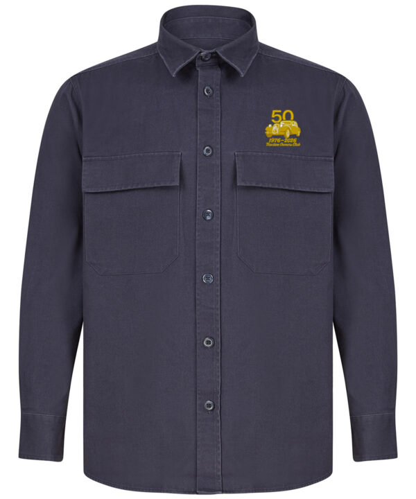 100% Cotton Drill Shirt Unisex - Overshirt - TRAOC