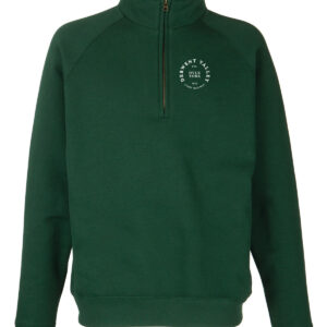 Sweatshirt 1/4 Zip - Bottle Green - DVLR