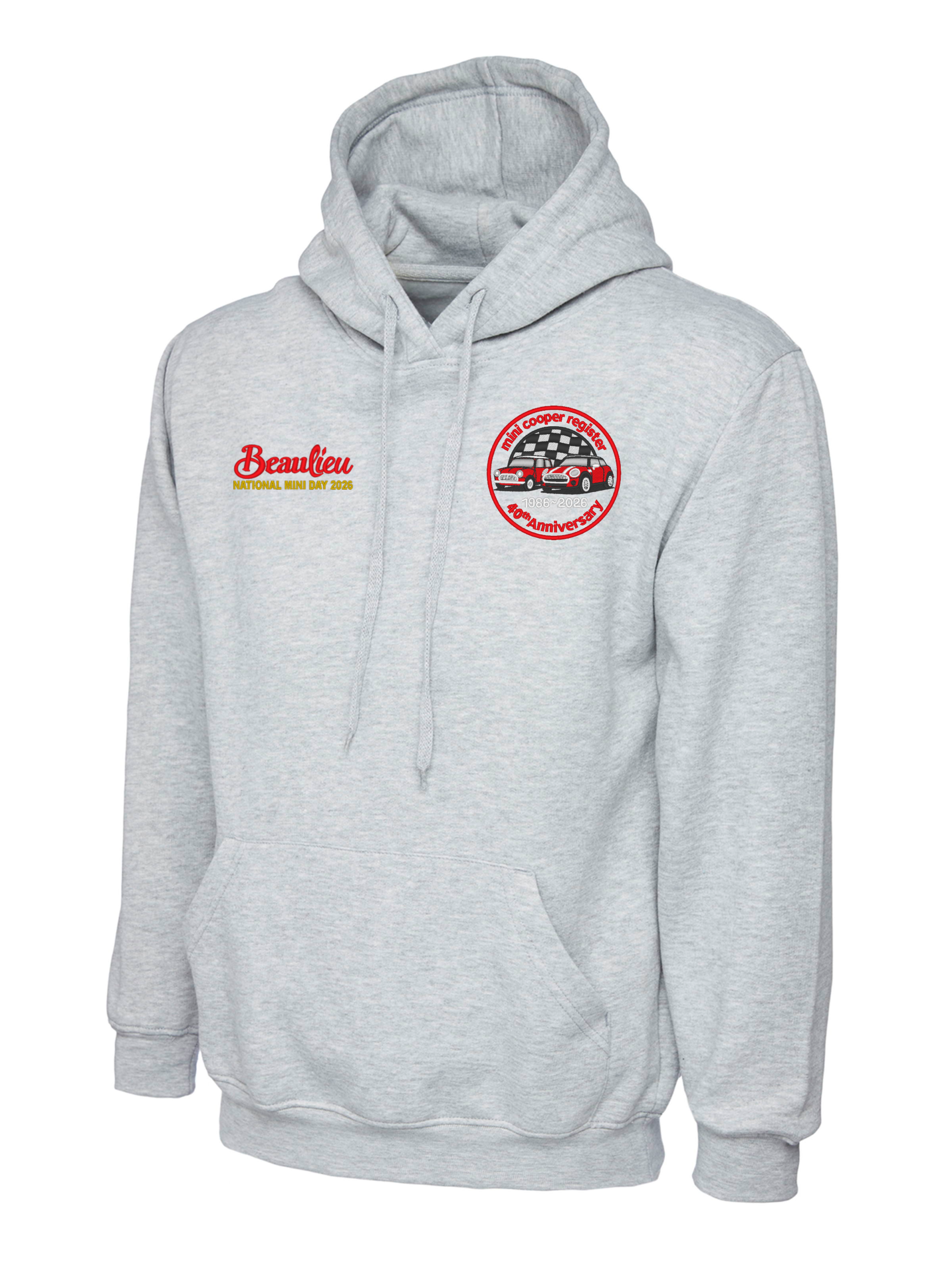 *40th Hoody - Overhead/Zipped Beaulieu Mini Day 2026 - MCR - Image 6