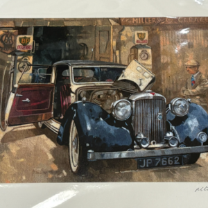Christmas Card (Car & Man) - ALVIS