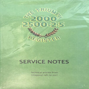 Triumph Service Notes DVD - TRI2000