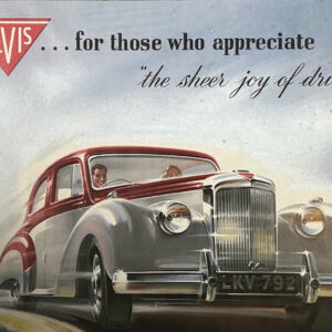 Poster A3 - Joy Of Driving - ALVIS