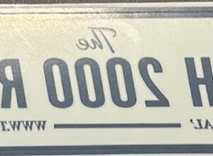 Triumph Rear Windscreen Sticker - TRI2000