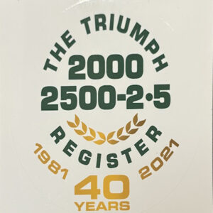 Triumph External Sticker - TRI2000