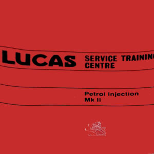 Triumph LUCAS Service Training Book - TRI2000